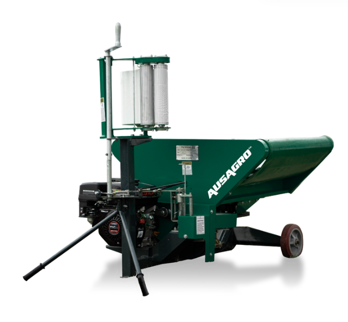 Machinery Mini Bale Wrapper — 60 × 70 cm (7 HP Loncin) — Aus Agro Australia