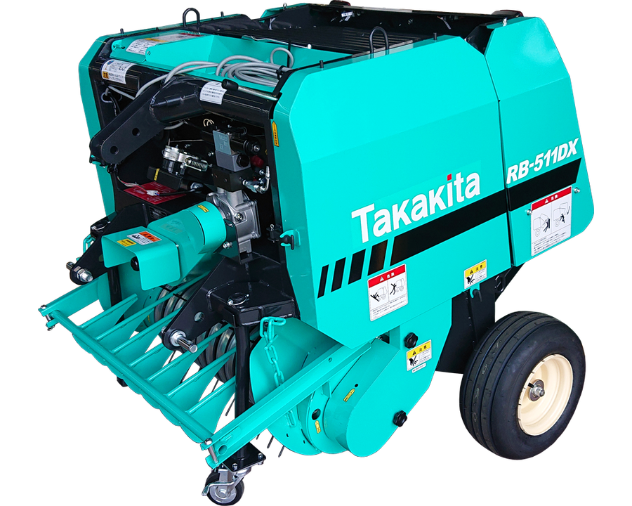 Machinery Takakita RB-511DX Mini Round Baler – 50 x 73 cm Twine — Aus Agro Australia