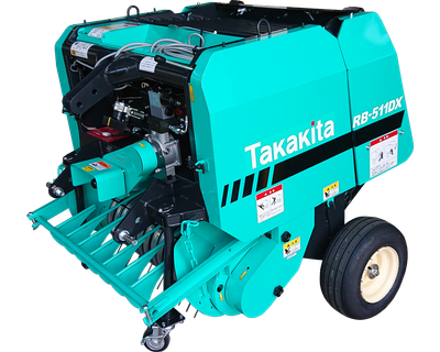 Machinery Takakita RB-511DX Mini Round Baler – 50 x 73 cm Twine — Aus Agro Australia